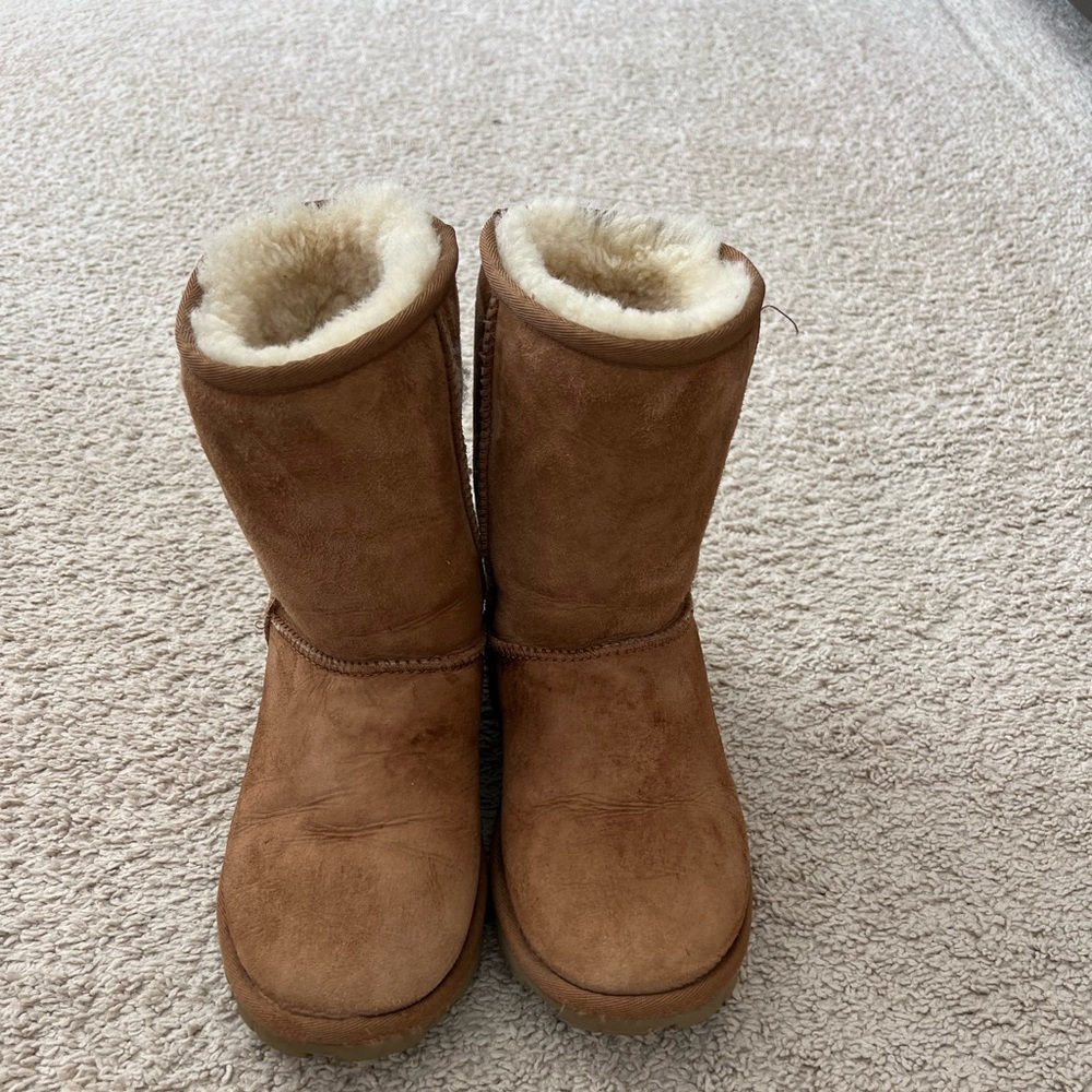 Ugg Classic Short Boot-Chestnut Size 7.